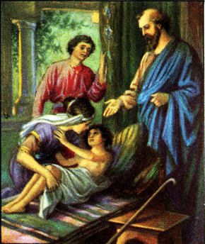 اليشع يقيم ابن الشونمية