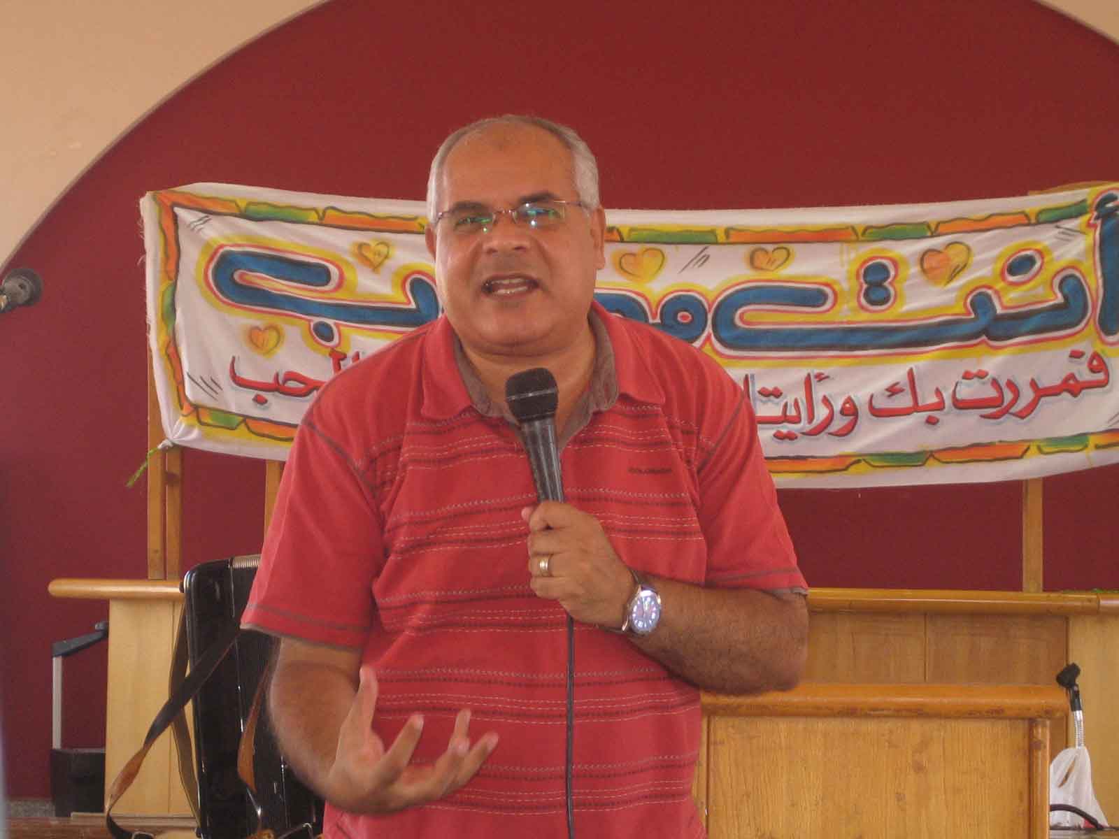 الاخ ارميا وديع بمؤتمر الكرازة